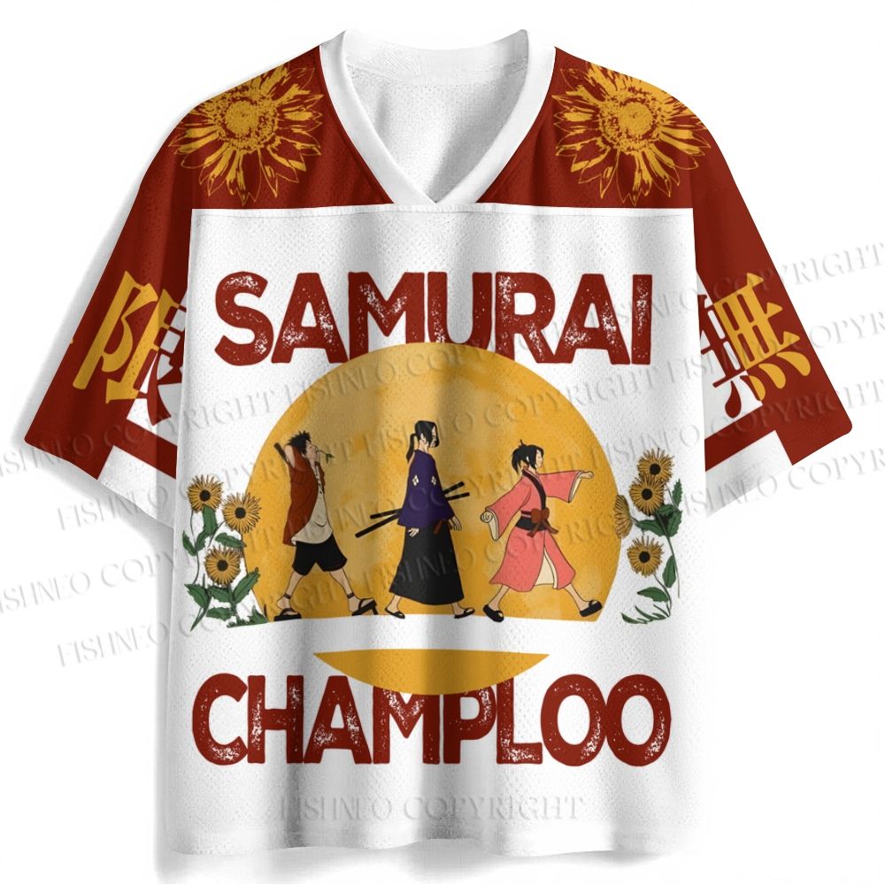 Samurai Champloo Walking in Moonlight Jersey Shirts