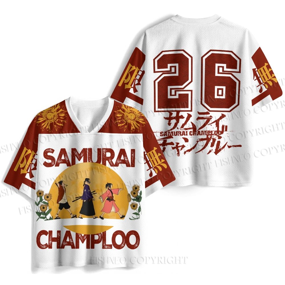 Samurai Champloo Walking in Moonlight Jersey Shirts