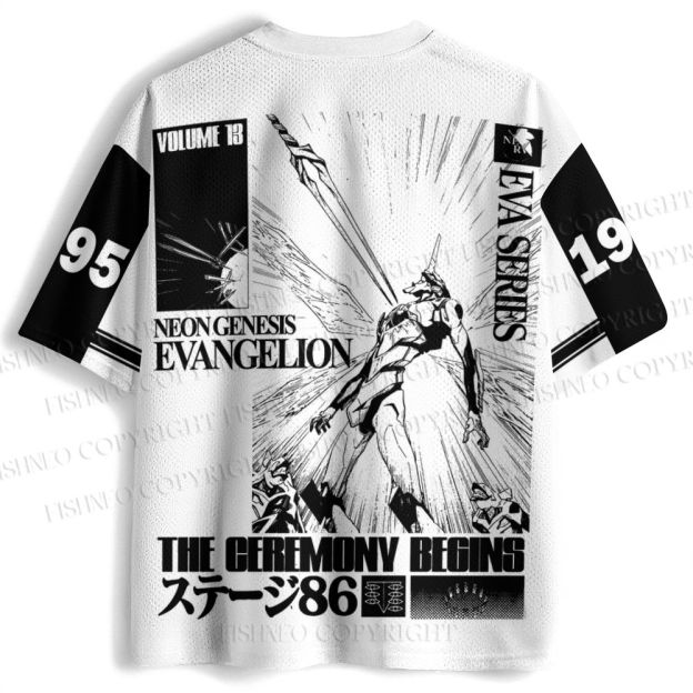 Neon Genesis Evangelion Jersey Shirts