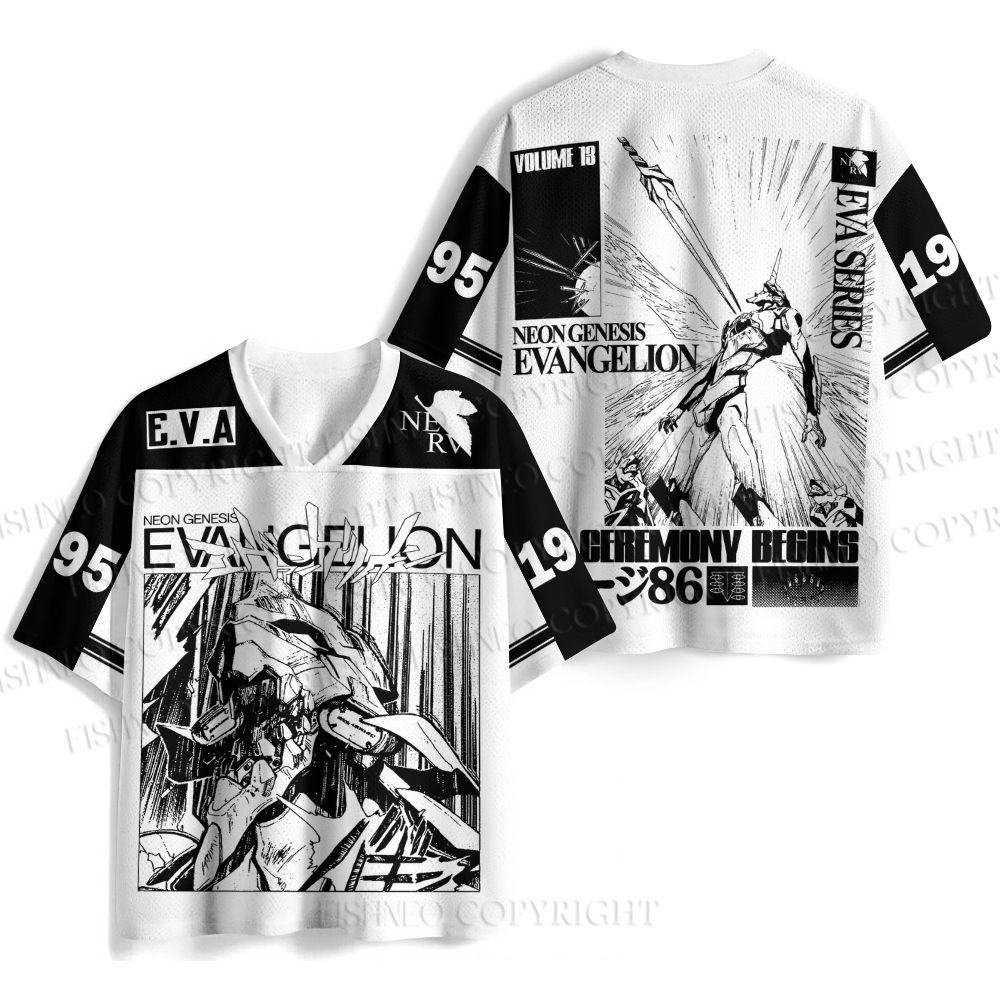 Neon Genesis Evangelion Jersey Shirts