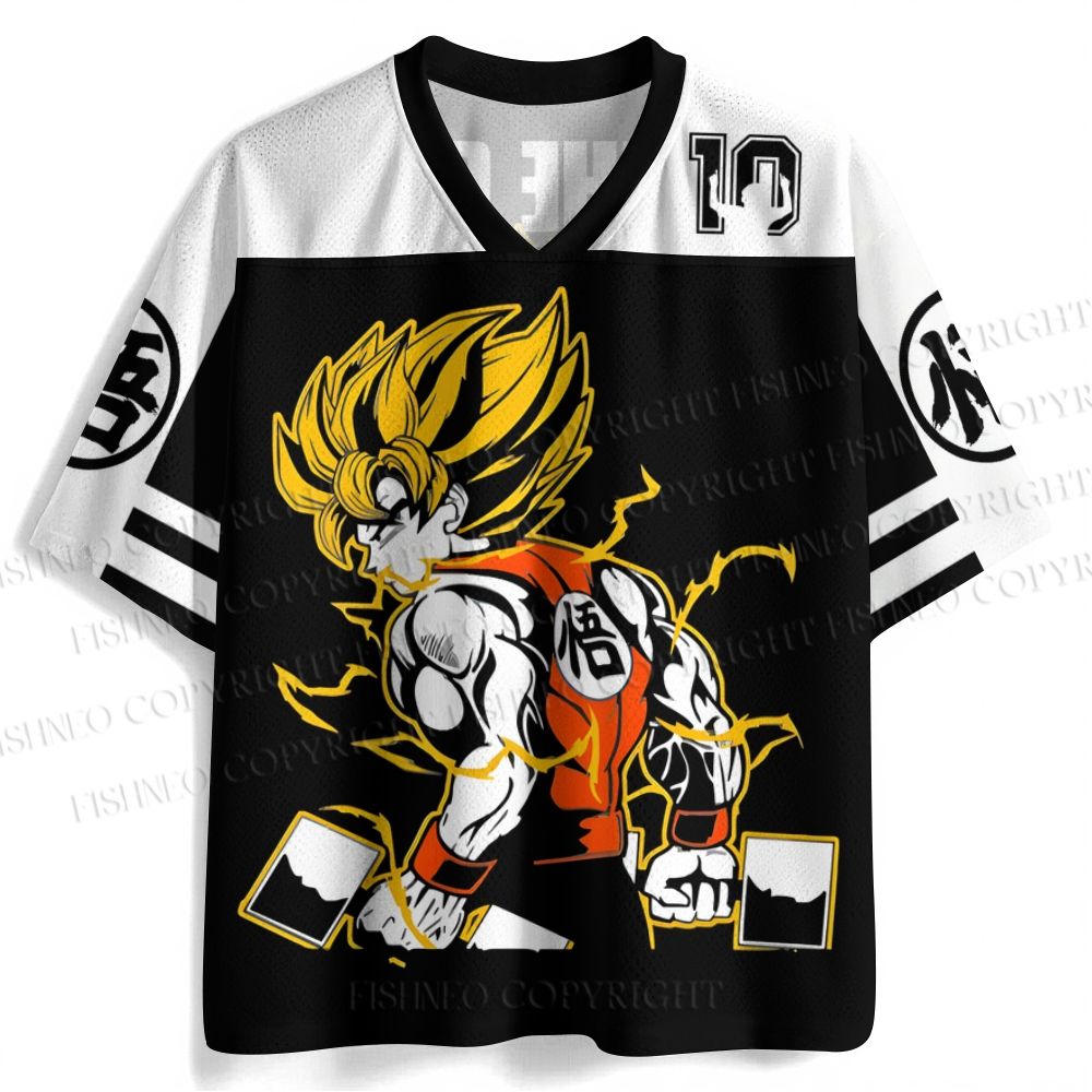 Goku Printed Jersey Shirts