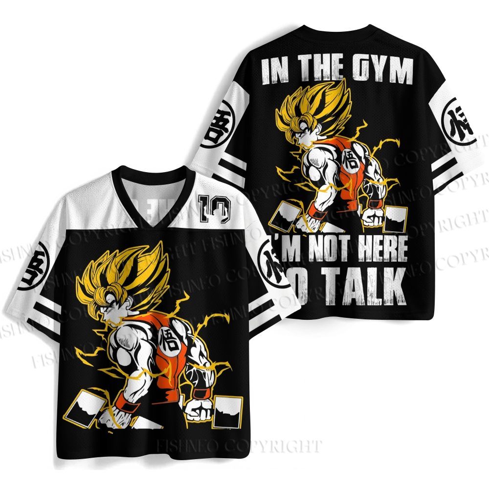 Goku Printed Jersey Shirts