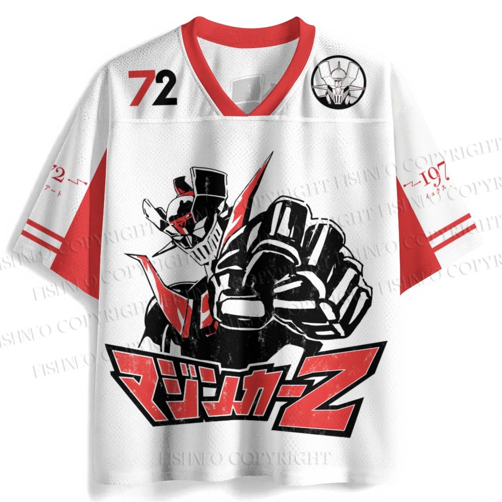 Mazinger Z Printed Jersey Shirts