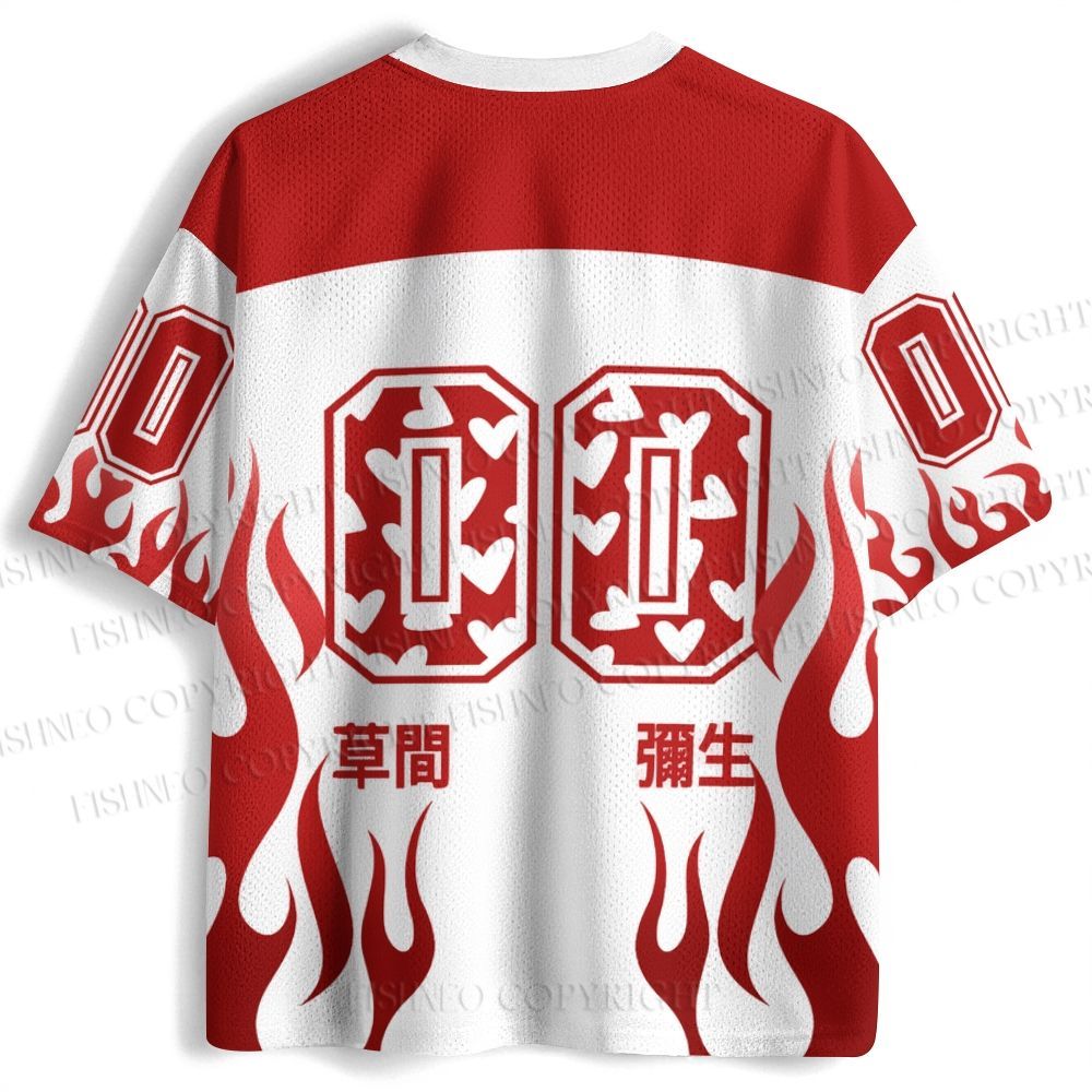 Yayoi Kusama Panther With Heart Jersey Shirts