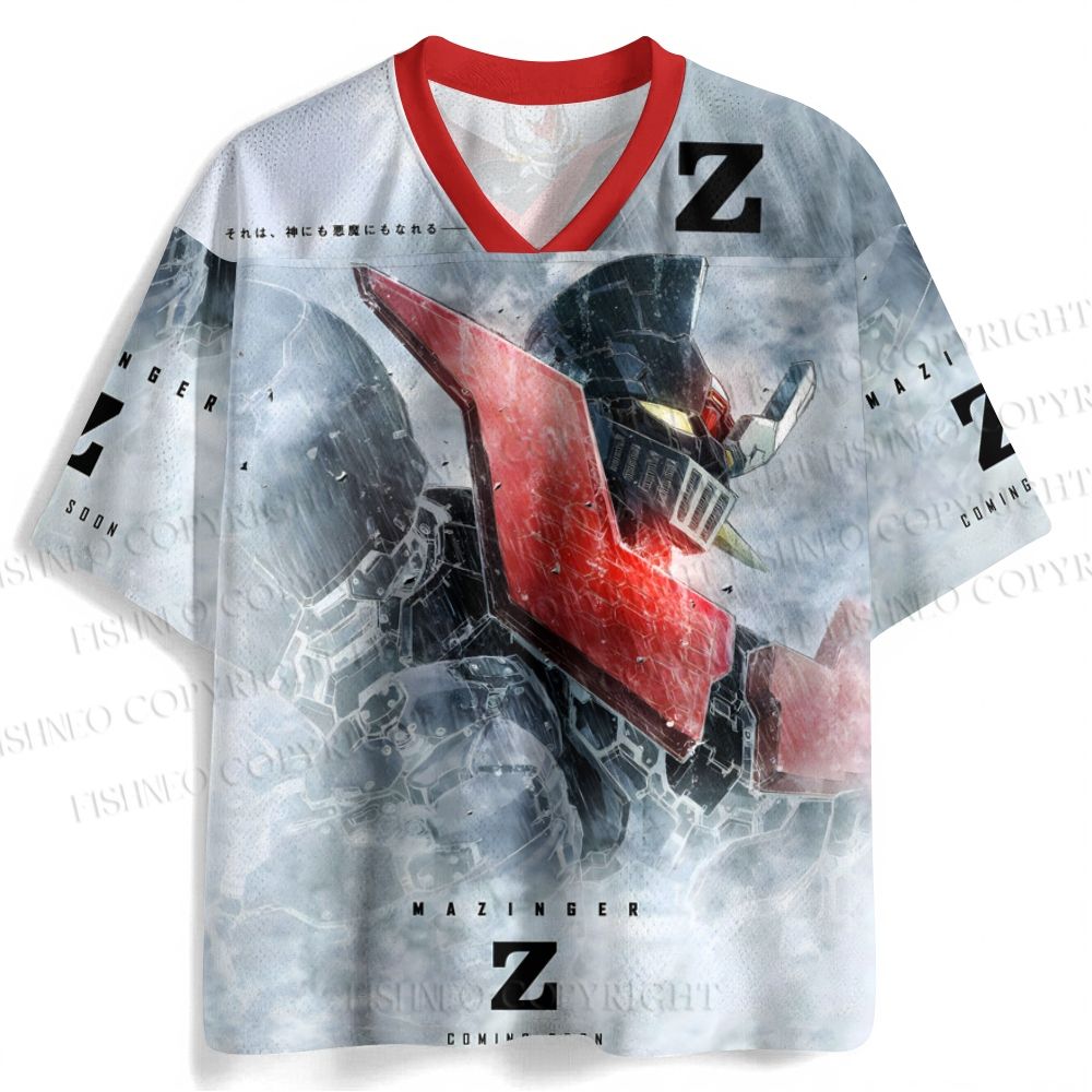 Mazinger Z Printed Jersey Shirts