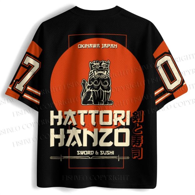 Hattori Hanzo Printed Jersey Shirts