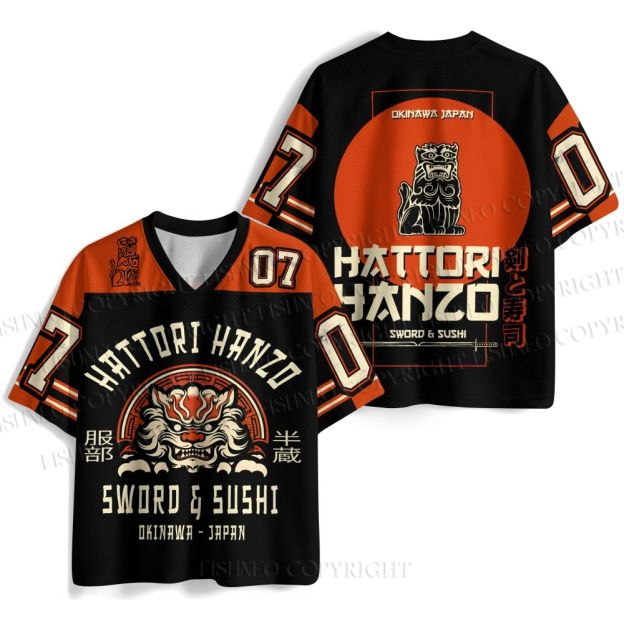 Hattori Hanzo Printed Jersey Shirts