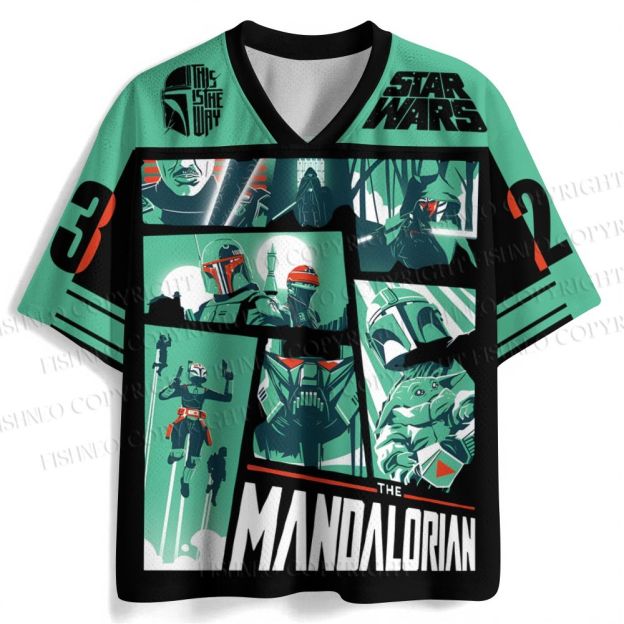 Star Wars the Mandalorian Jersey Shirts