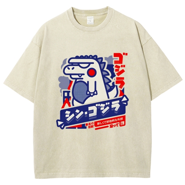little monster Washed T-Shirt