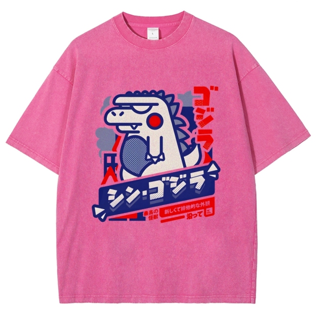 little monster Washed T-Shirt