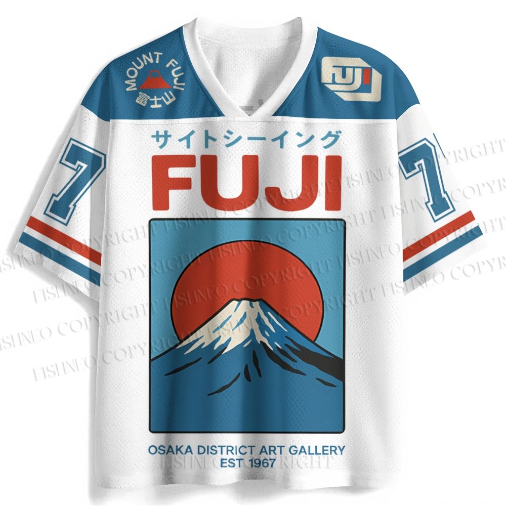 Japanese Osaka Mount Fuji Jersey Shirts