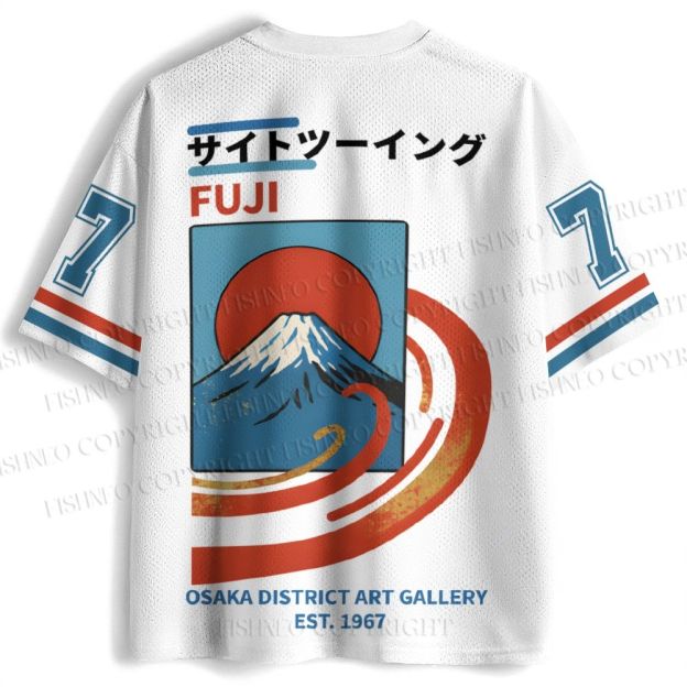 Japanese Osaka Mount Fuji Jersey Shirts