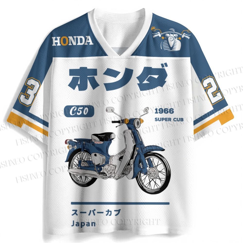 Honda C50 Super Cub Motorcycle Jersey Shirts