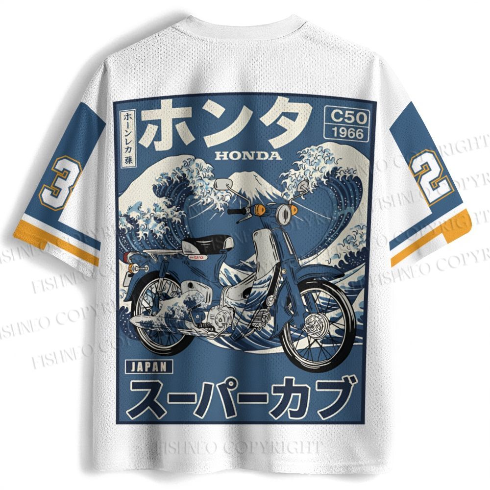 Honda C50 Super Cub Motorcycle Jersey Shirts