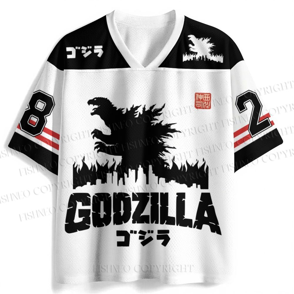 Godzilla Printed Jersey Shirts