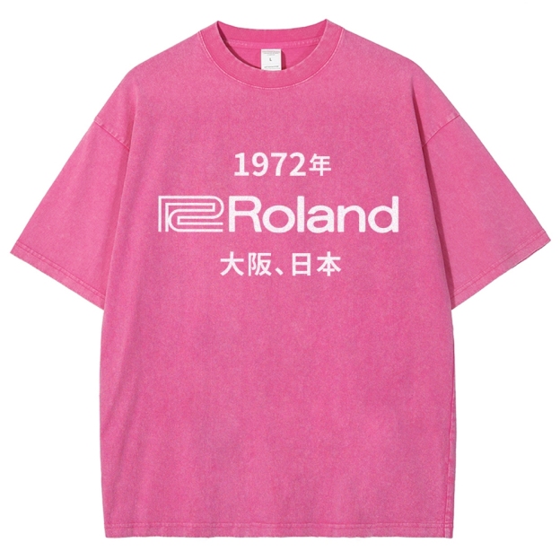  Roland 1972 Osaka Vintage Washed T-Shirt