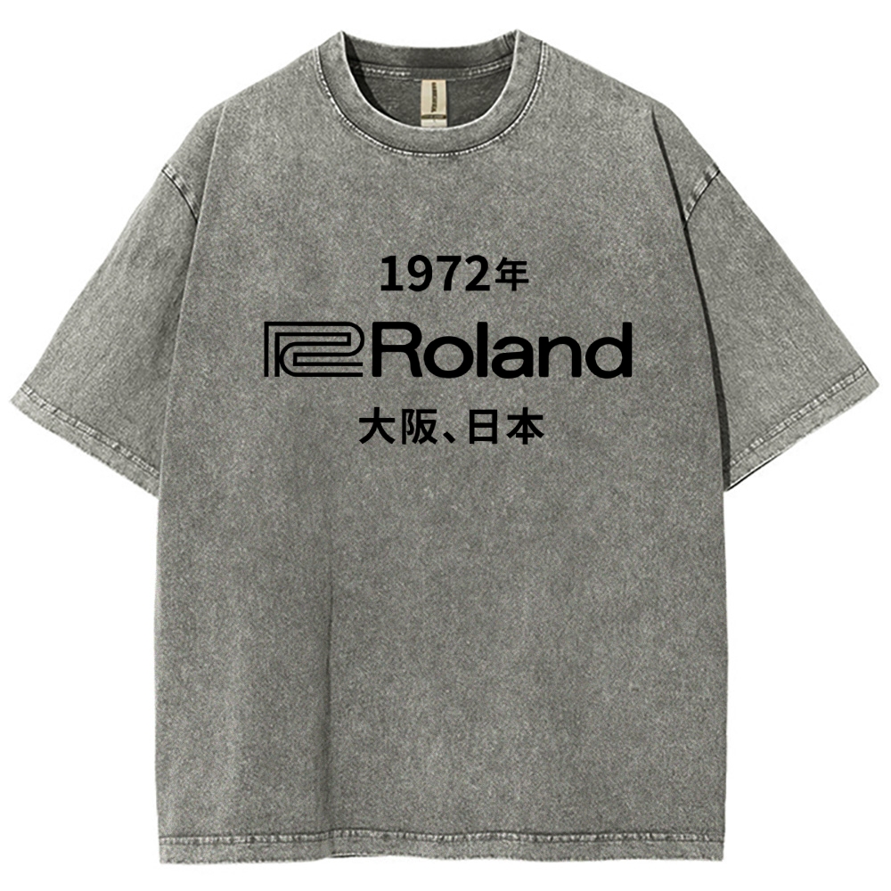  Roland 1972 Osaka Vintage Washed T-Shirt