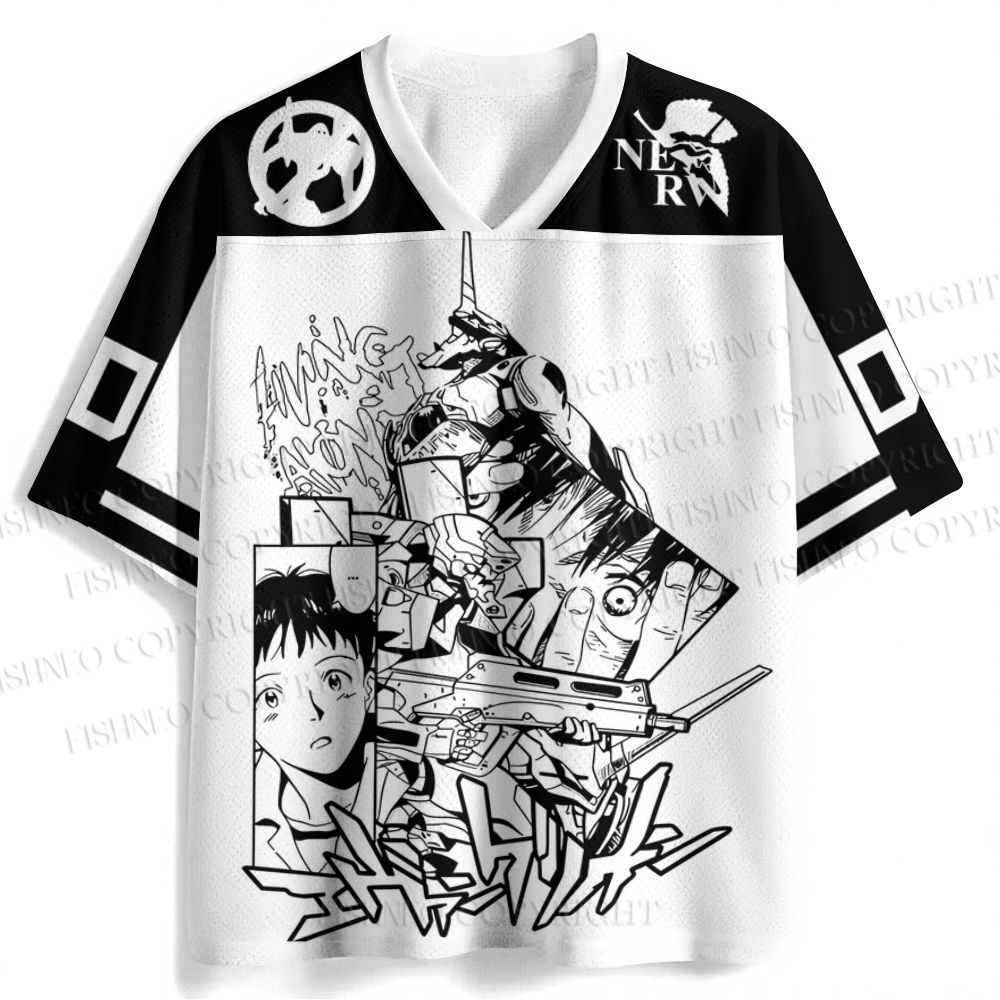 Neon Genesis Evangelion Jersey Shirts