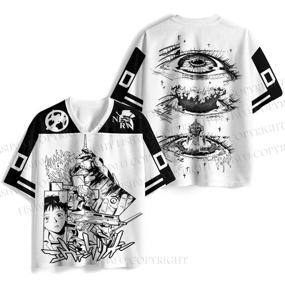 Neon Genesis Evangelion Jersey Shirts