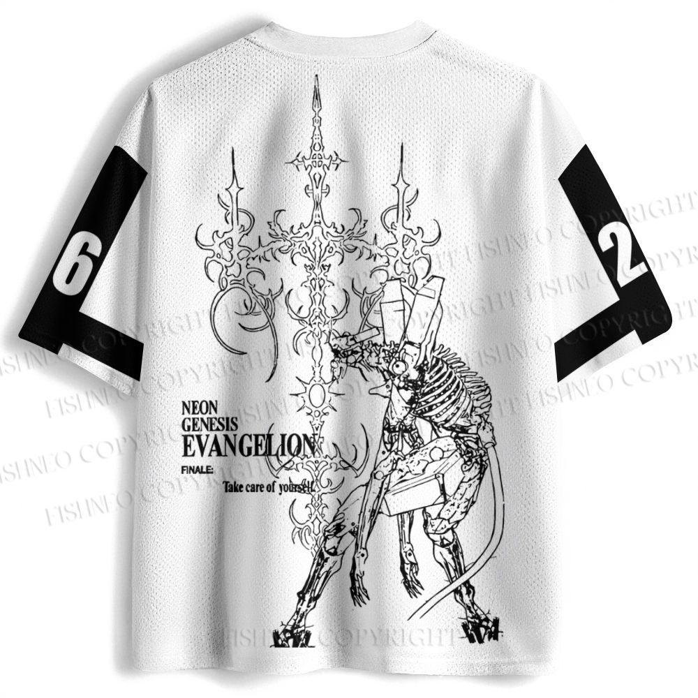 Neon Genesis Evangelion Rei Jersey Shirts