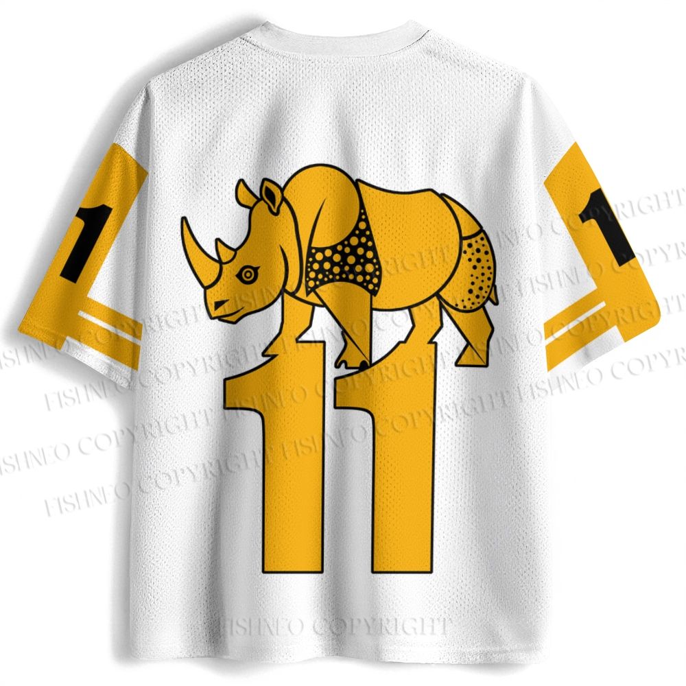 Japanese Rhinoceros Yayoi Kusama Jersey Shirts