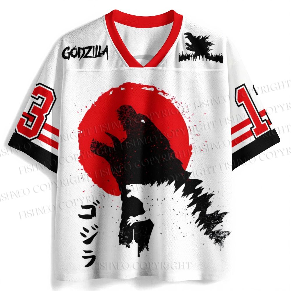 Godzilla Printed Jersey Shirts