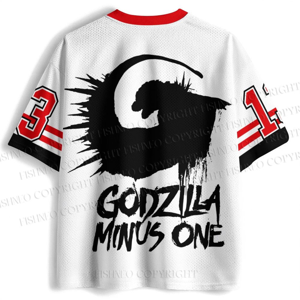 Godzilla Printed Jersey Shirts