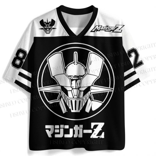 Mazinger Z Printed Jersey Shirts