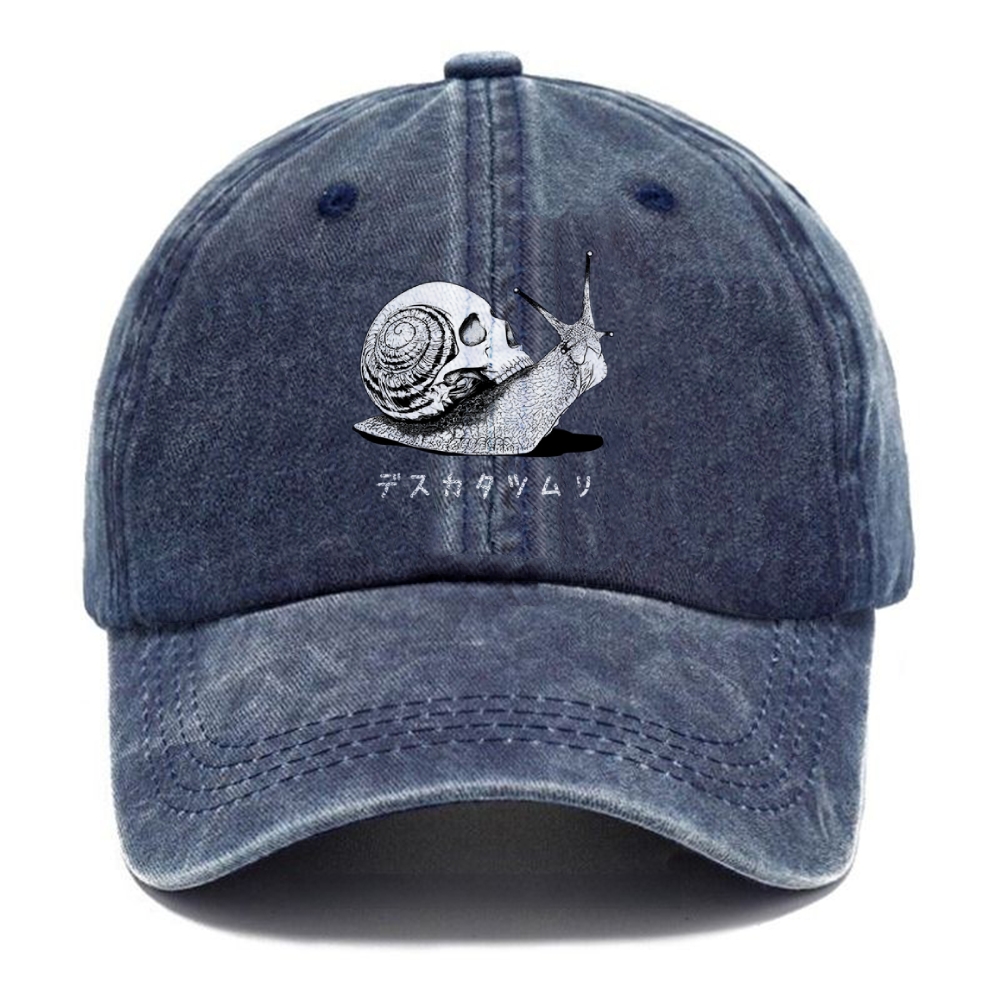 Death Snail Manga Washed Cap