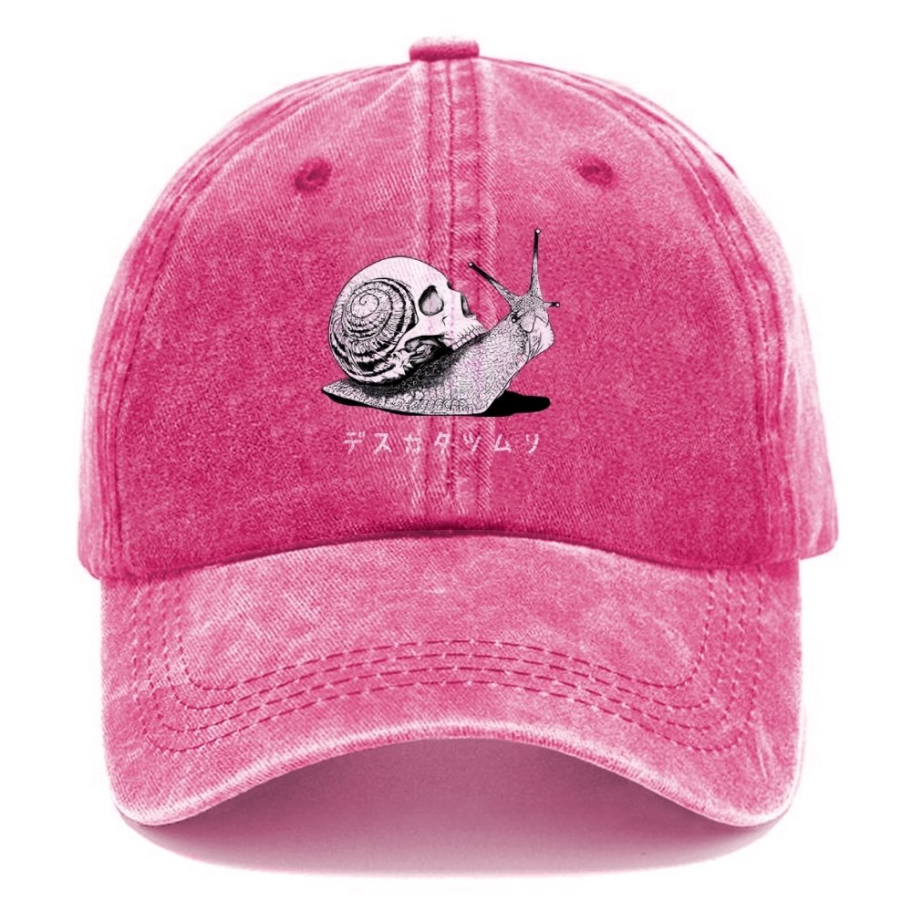 Death Snail Manga Washed Cap