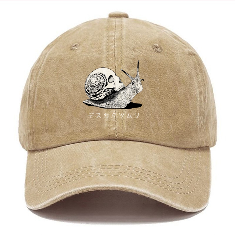 Death Snail Manga Washed Cap