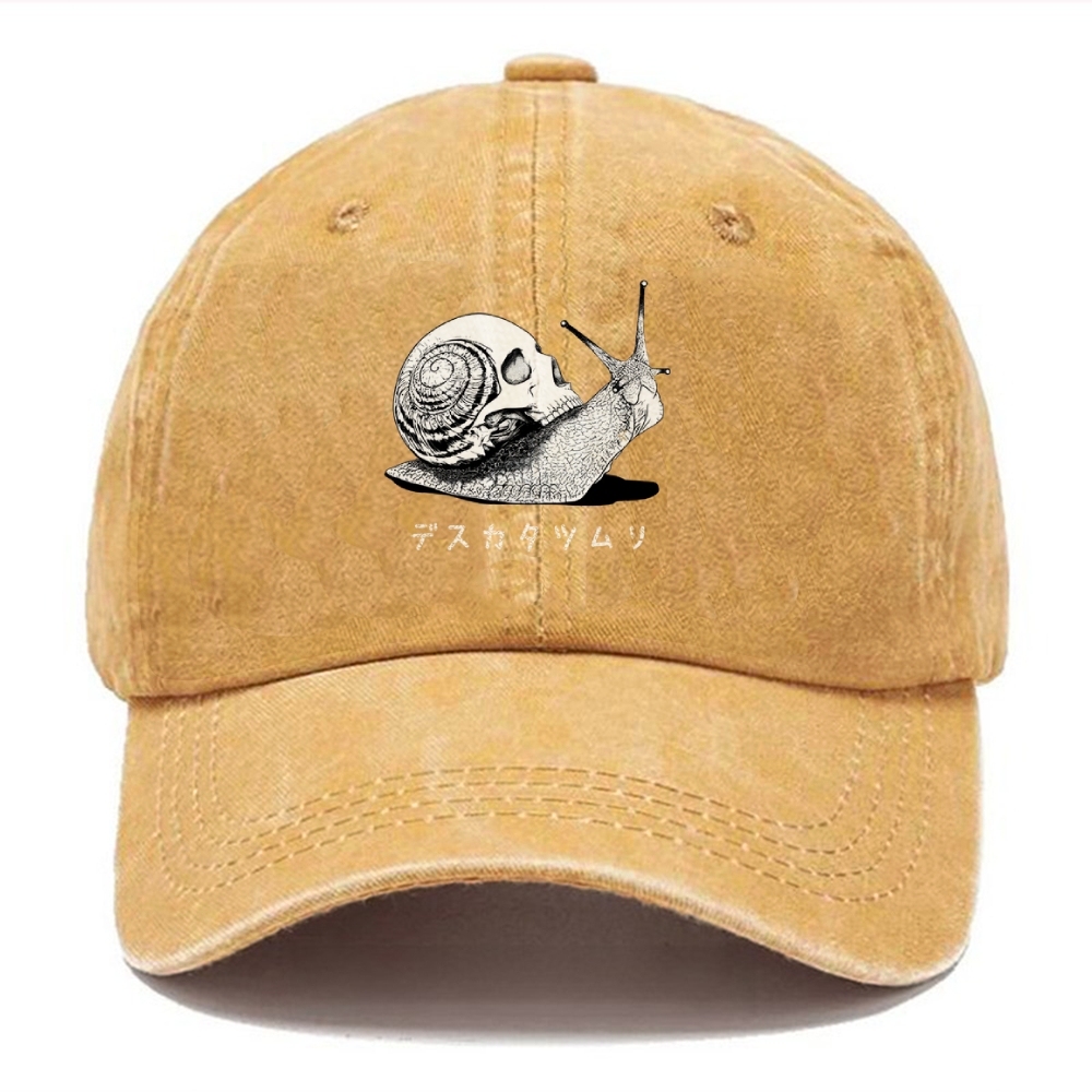 Death Snail Manga Washed Cap