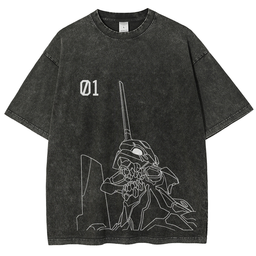 Unisex Evangelion Printed Tee