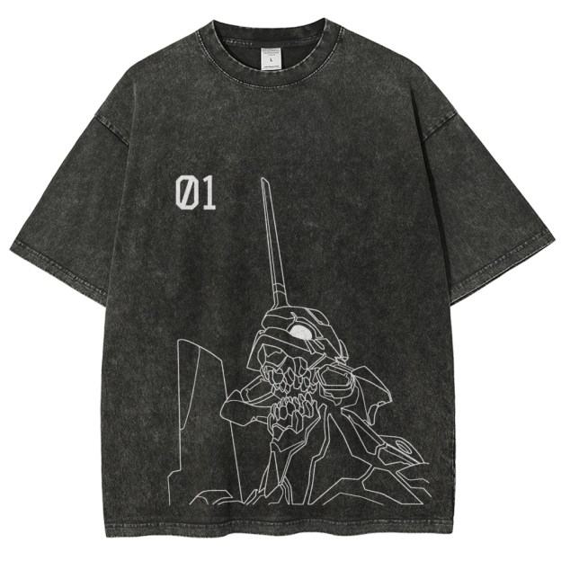Unisex Evangelion Printed Tee