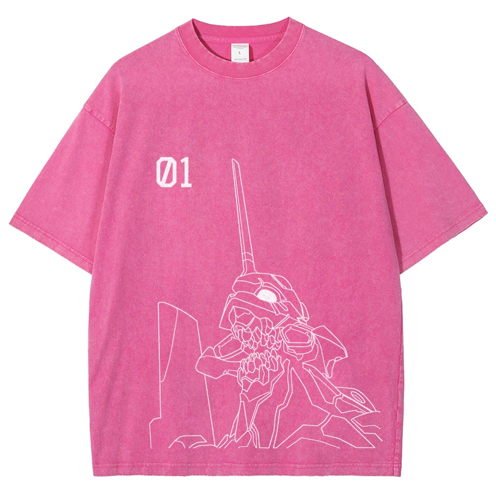 Unisex Evangelion Printed Tee