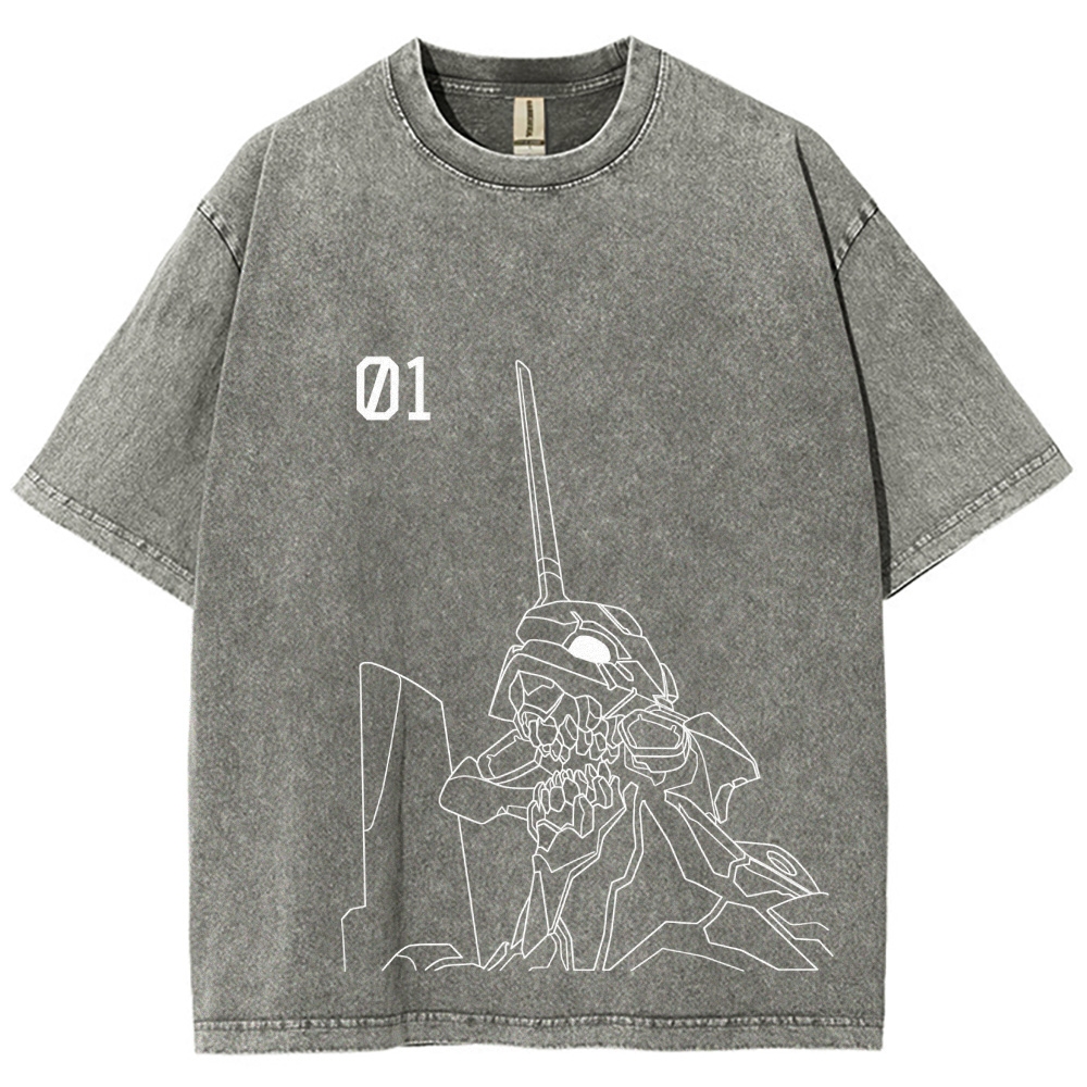 Unisex Evangelion Printed Tee