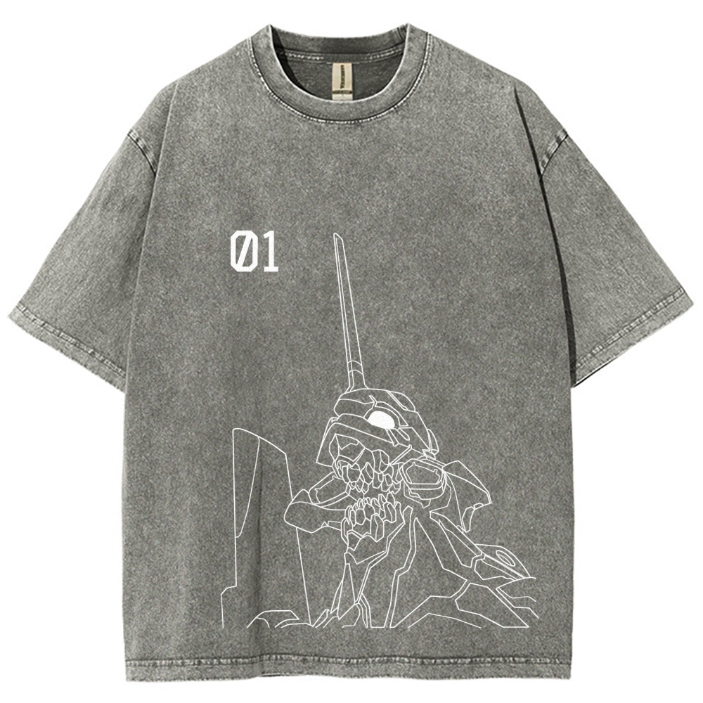 Unisex Evangelion Printed Tee