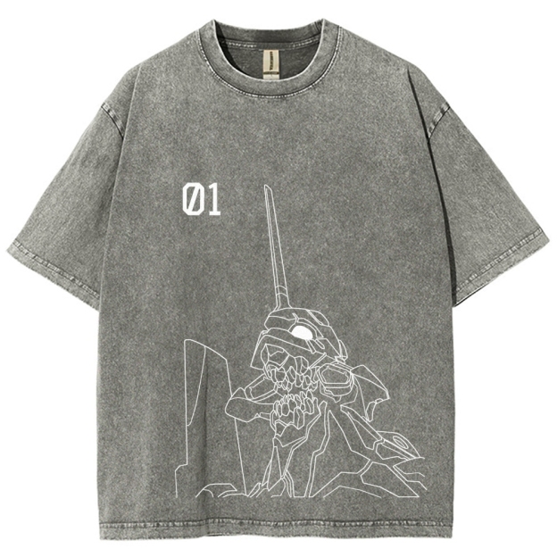 Unisex Evangelion Printed Tee