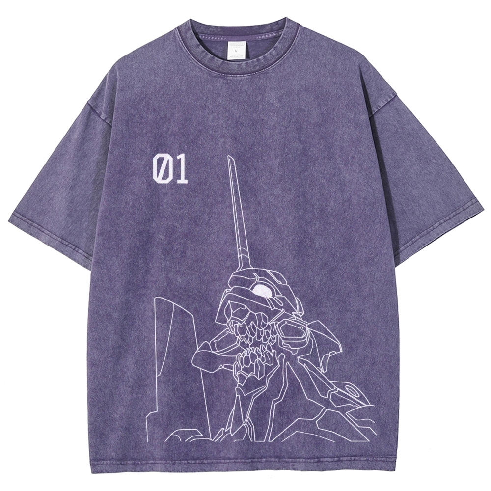 Unisex Evangelion Printed Tee