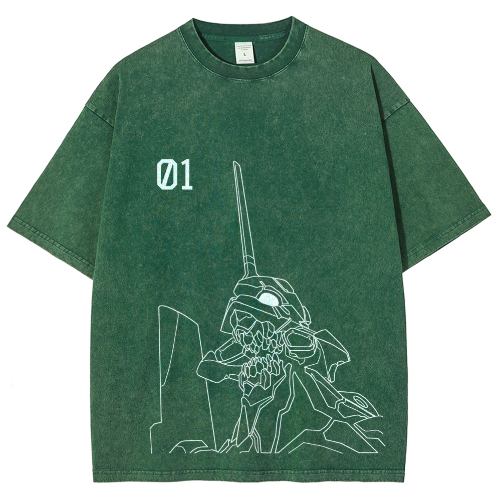 Unisex Evangelion Printed Tee