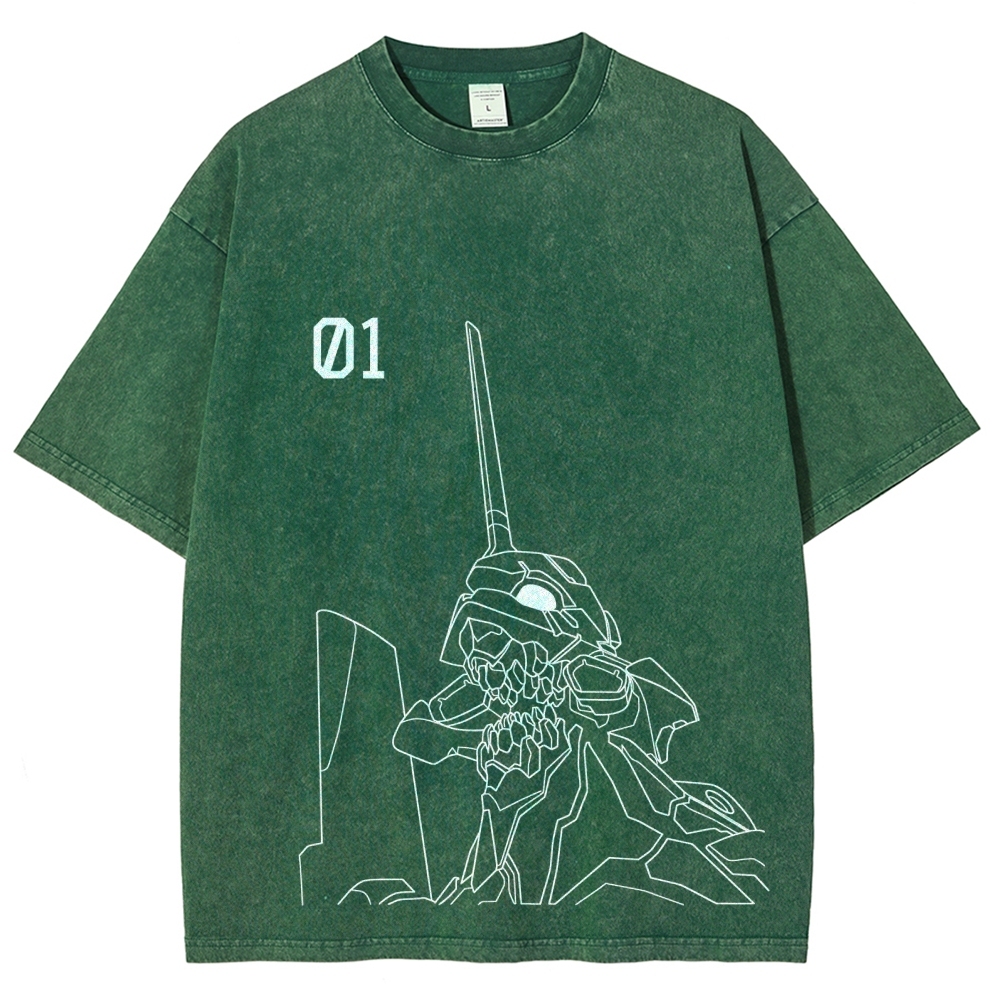 Unisex Evangelion Printed Tee
