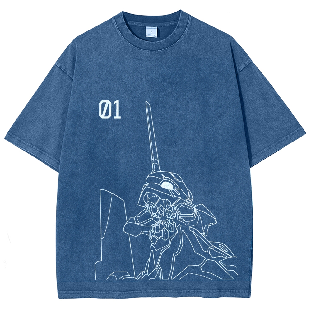Unisex Evangelion Printed Tee