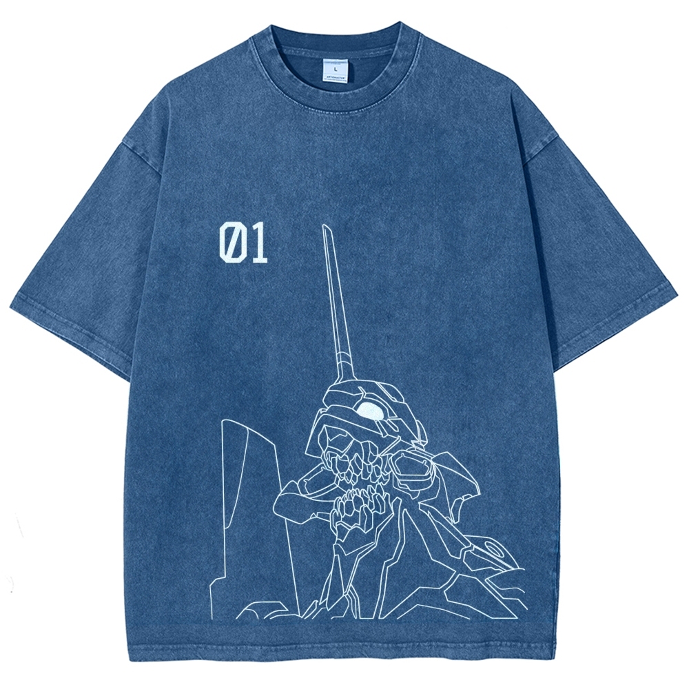 Unisex Evangelion Printed Tee
