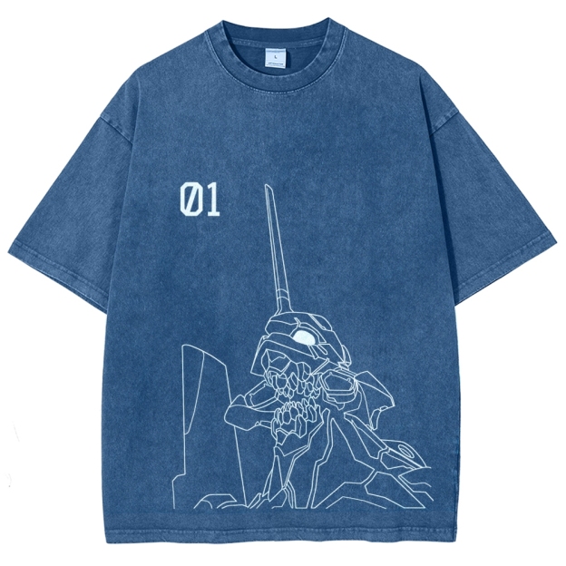 Unisex Evangelion Printed Tee