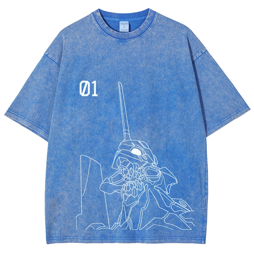 Unisex Evangelion Printed Tee