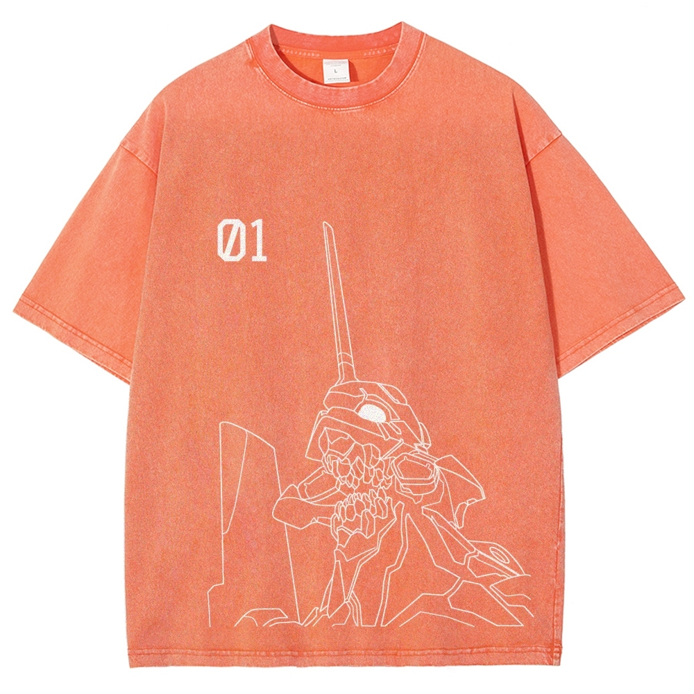 Unisex Evangelion Printed Tee