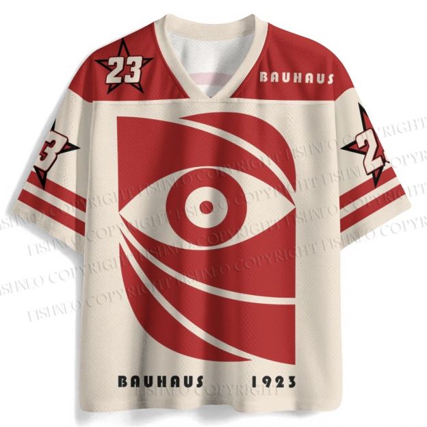 Bauhaus Eye Printed Jersey Shirts