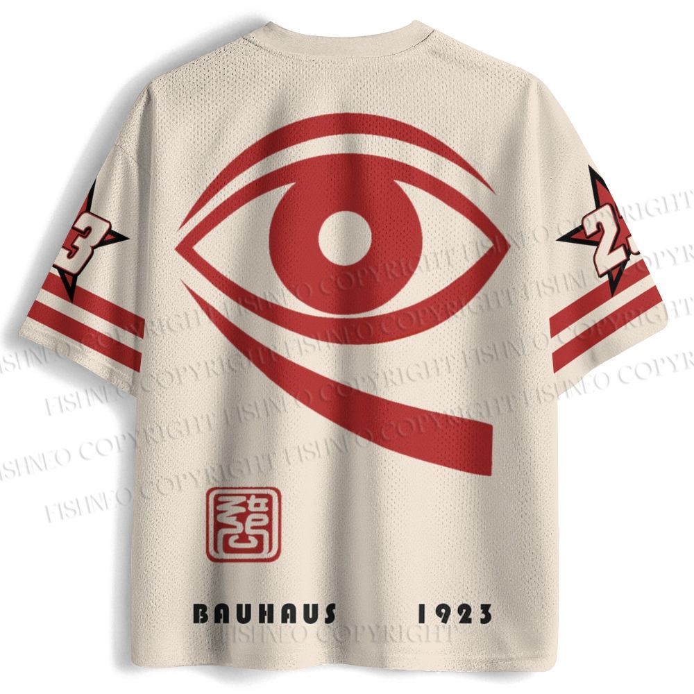 Bauhaus Eye Printed Jersey Shirts
