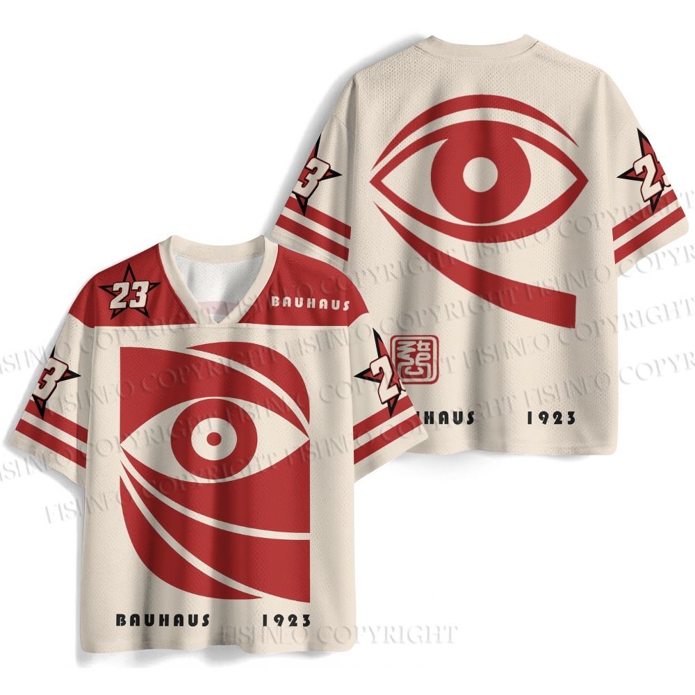 Bauhaus Eye Printed Jersey Shirts