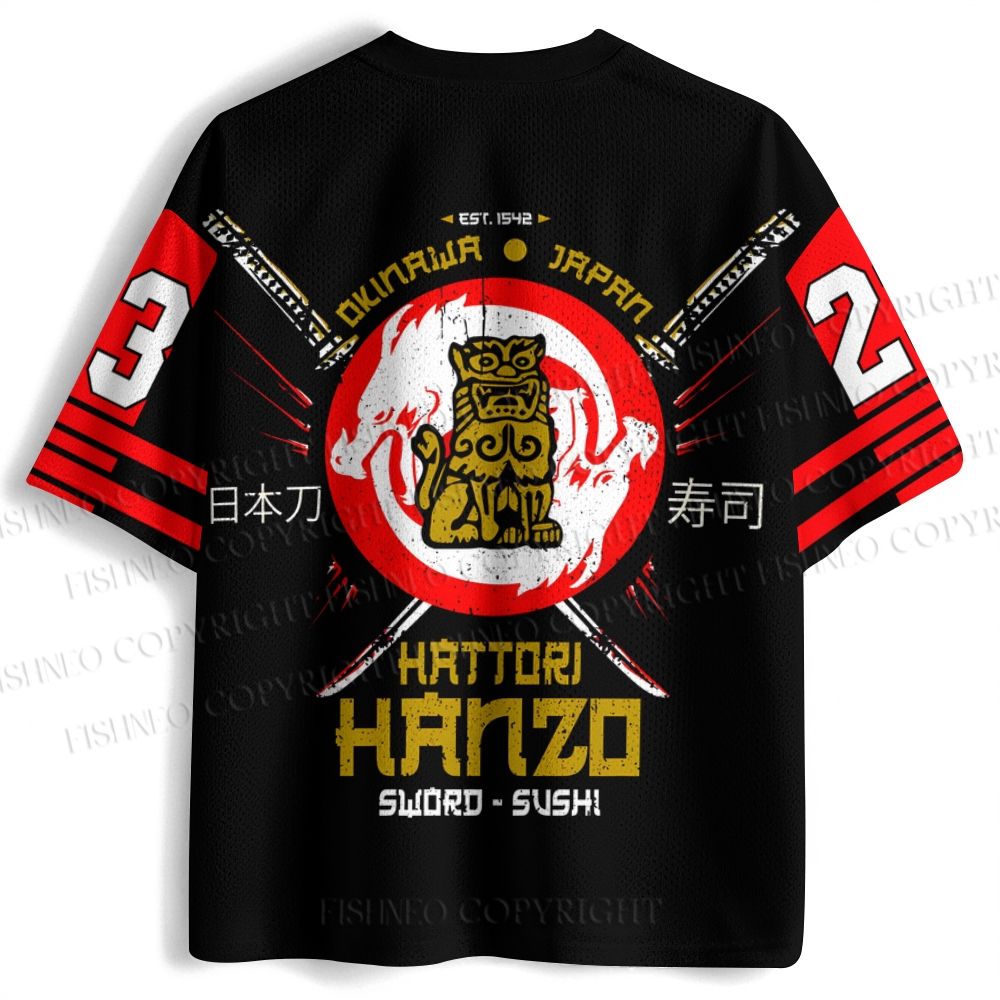 Hattori Hanzo Printed Jersey Shirts